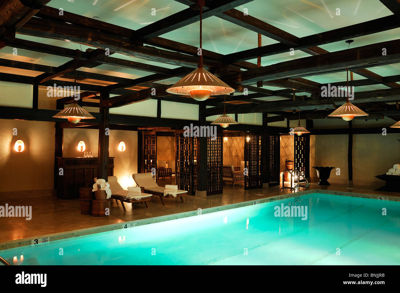 Indoor Pool The Greenwich Hotel Tribeca Manhattan New York