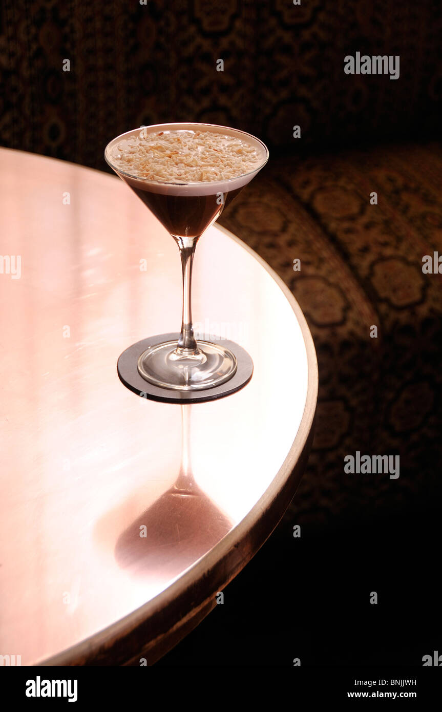 Martini-Glas trinkt Tribeca Manhattan New York USA City Reisen American urban Stockfoto
