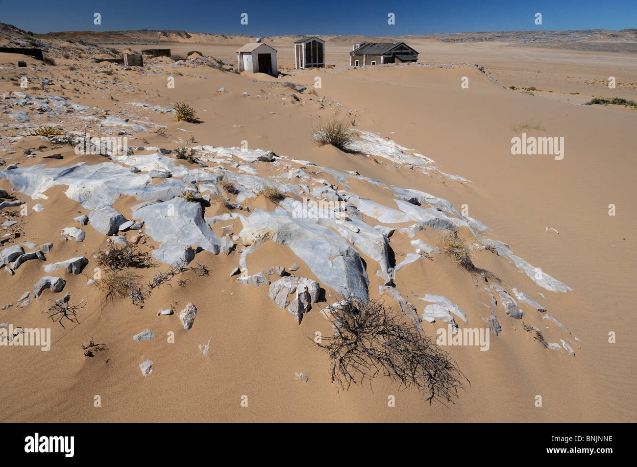 Sperrgebiet verboten Bereich Diamant 1 Lüderitz Karas Region Namibia Afrika Reisen Natur Wüste Stockfoto