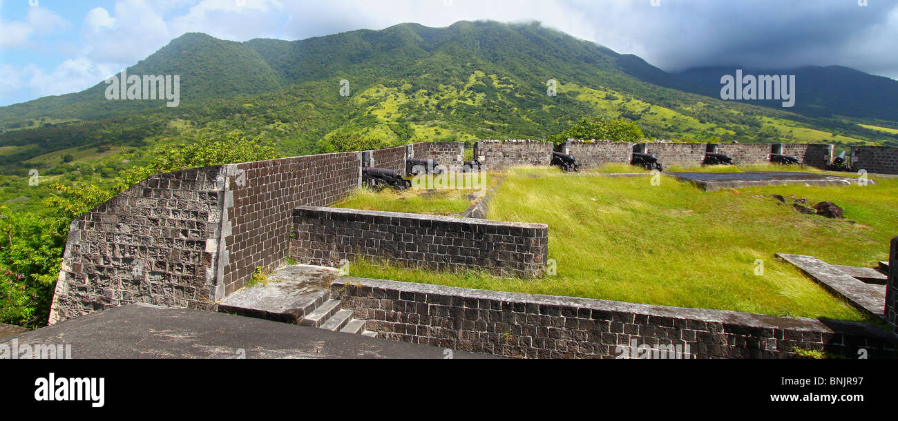 Brimstone Hill Fortress - St. Kitts Stockfoto