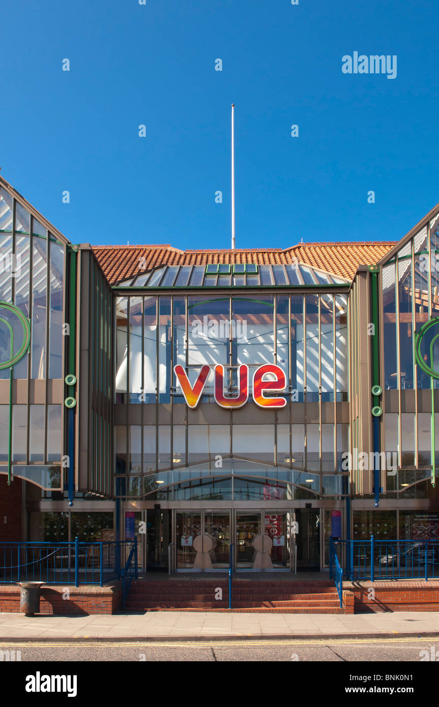 Die VUE-Kino in Norwich, Norfolk, England, Großbritannien, Uk Stockfoto