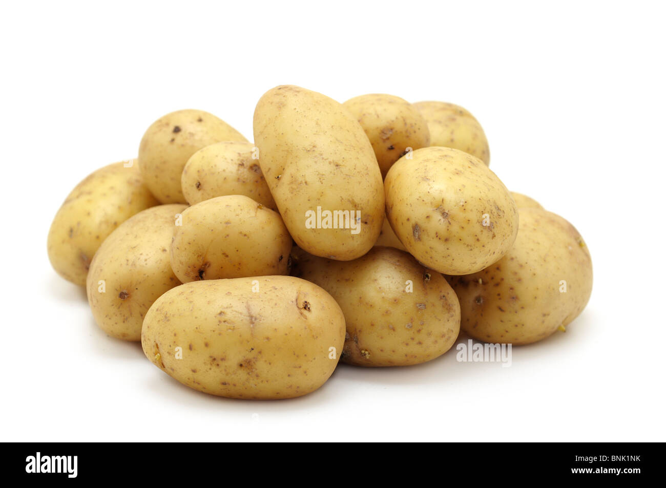 Neue Kartoffeln Stockfoto