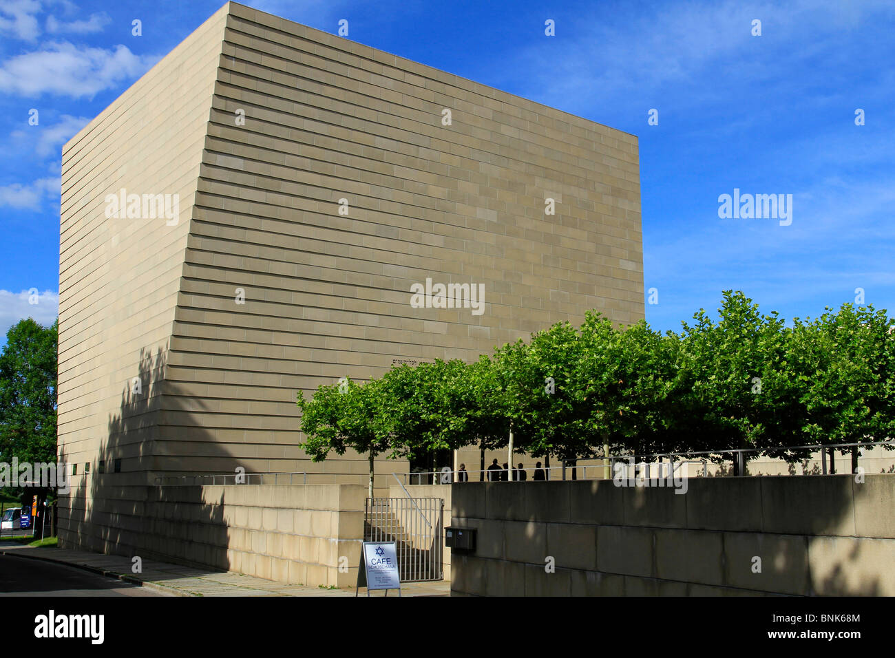 Neue Synagoge, Dresden, Sachsen, Deutschland Stockfoto