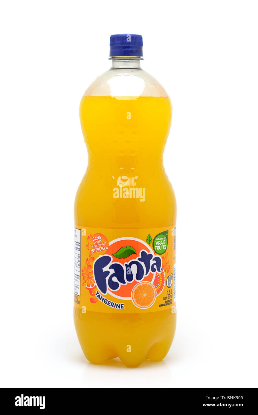 Flasche Soda (Pop-Getränk) Stockfoto