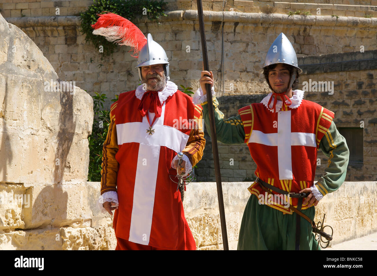 Malta Valletta in Guardia In Guardia Malteser Ritter Fort Saint Elmo ...
