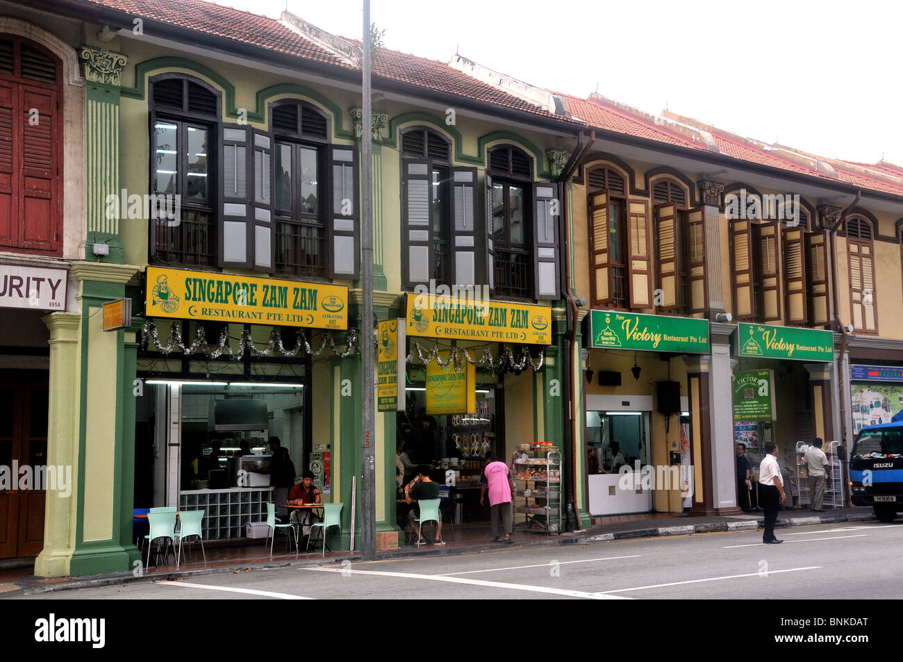 Restaurant, Little India, Singapur Stockfoto