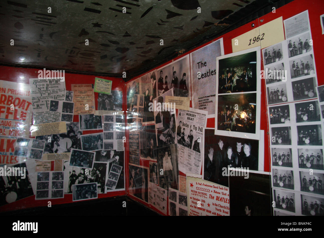 Liverpool England Großbritannien Pub Casbah Club 60er, was die Beatles Bilder zeigen restaurant Stockfoto