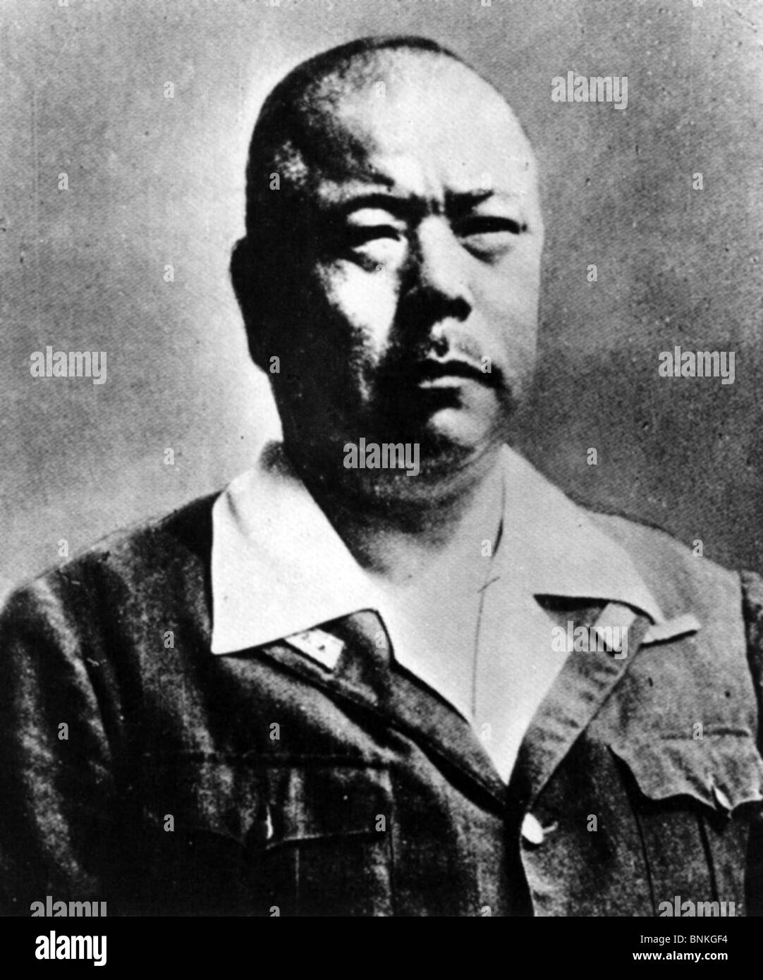 GENERAL TOMOYUKI YAMASHITA ((1885-1946) japanischer Feldherr im Jahre 1941 Stockfoto