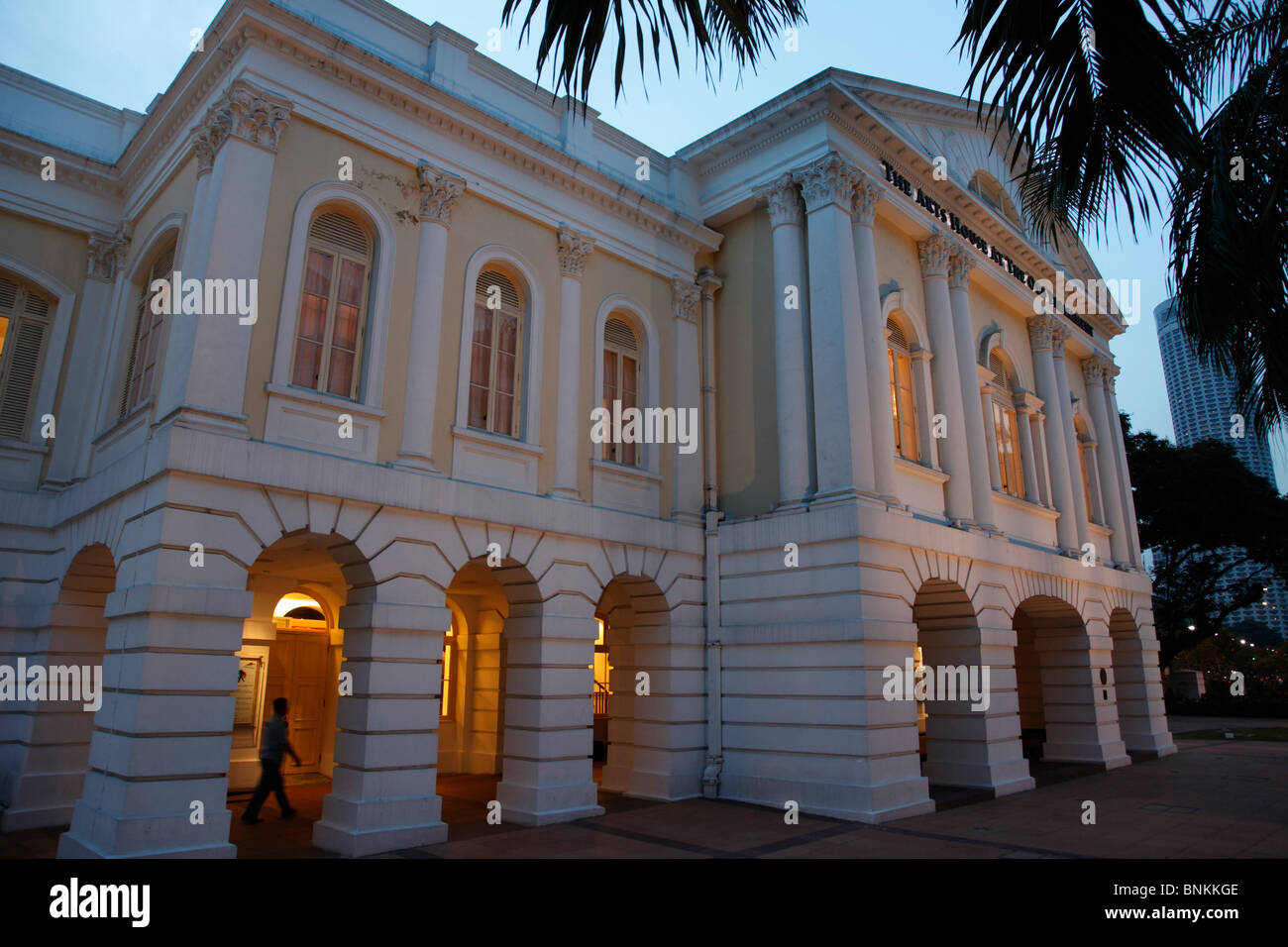 Singapur, das Kunsthaus alte Parlament, Stockfoto