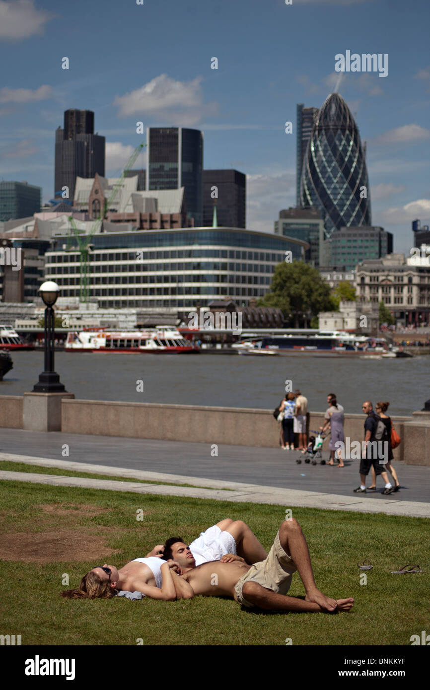 Sommer in london Stockfoto