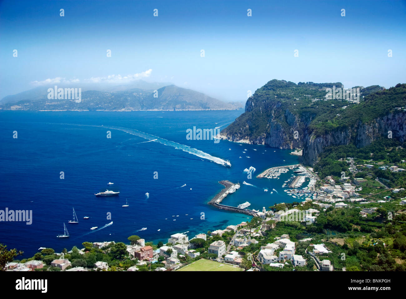 Marina Grande, Capri, Kampanien, Italien Stockfoto