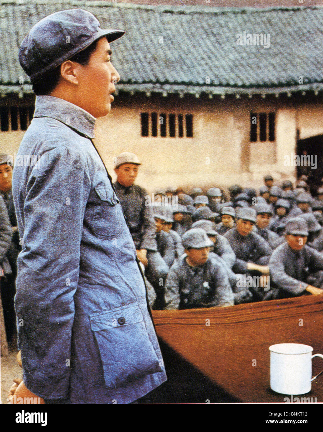 MAO-TSE TUNG (1893–1976) chinesischer kommunistischer Führer während des Großen Marsches 1938 Stockfoto