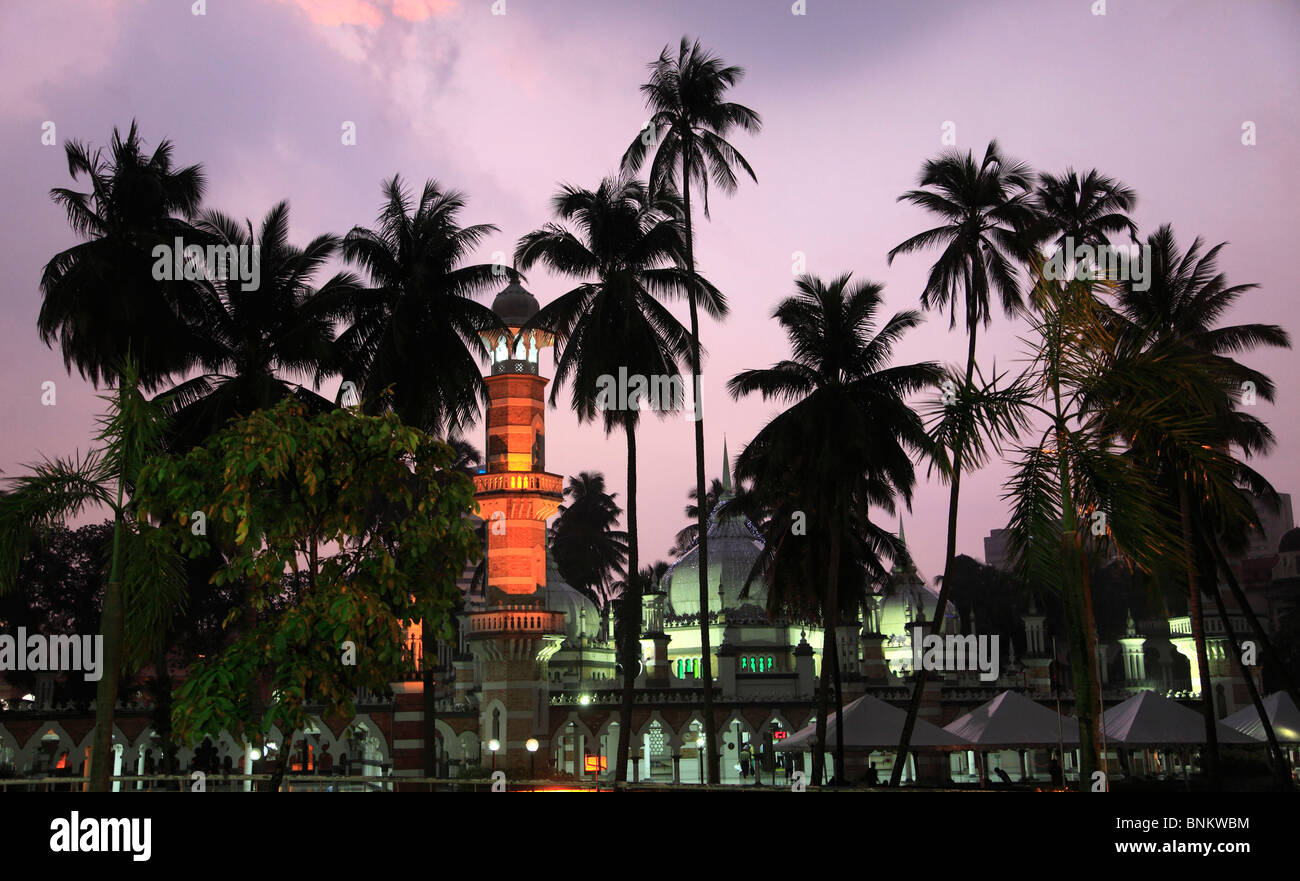 Malaysia, Kuala Lumpur, Masjid Jamek Moschee Stockfoto
