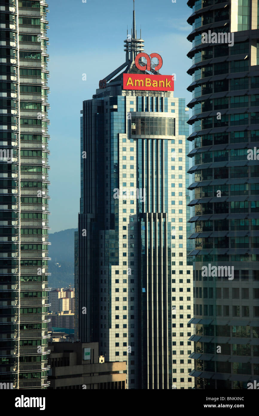 Malaysia, Kuala Lumpur, Am Bankgebäude, Stockfoto