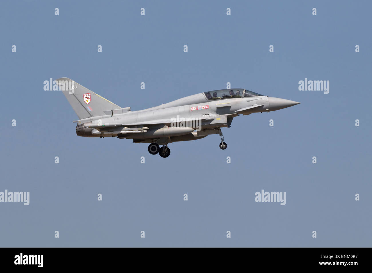 Bae Systeme Taifun Kämpfer der RAF - The 2 Sitz Ausbildung Variante Stockfoto