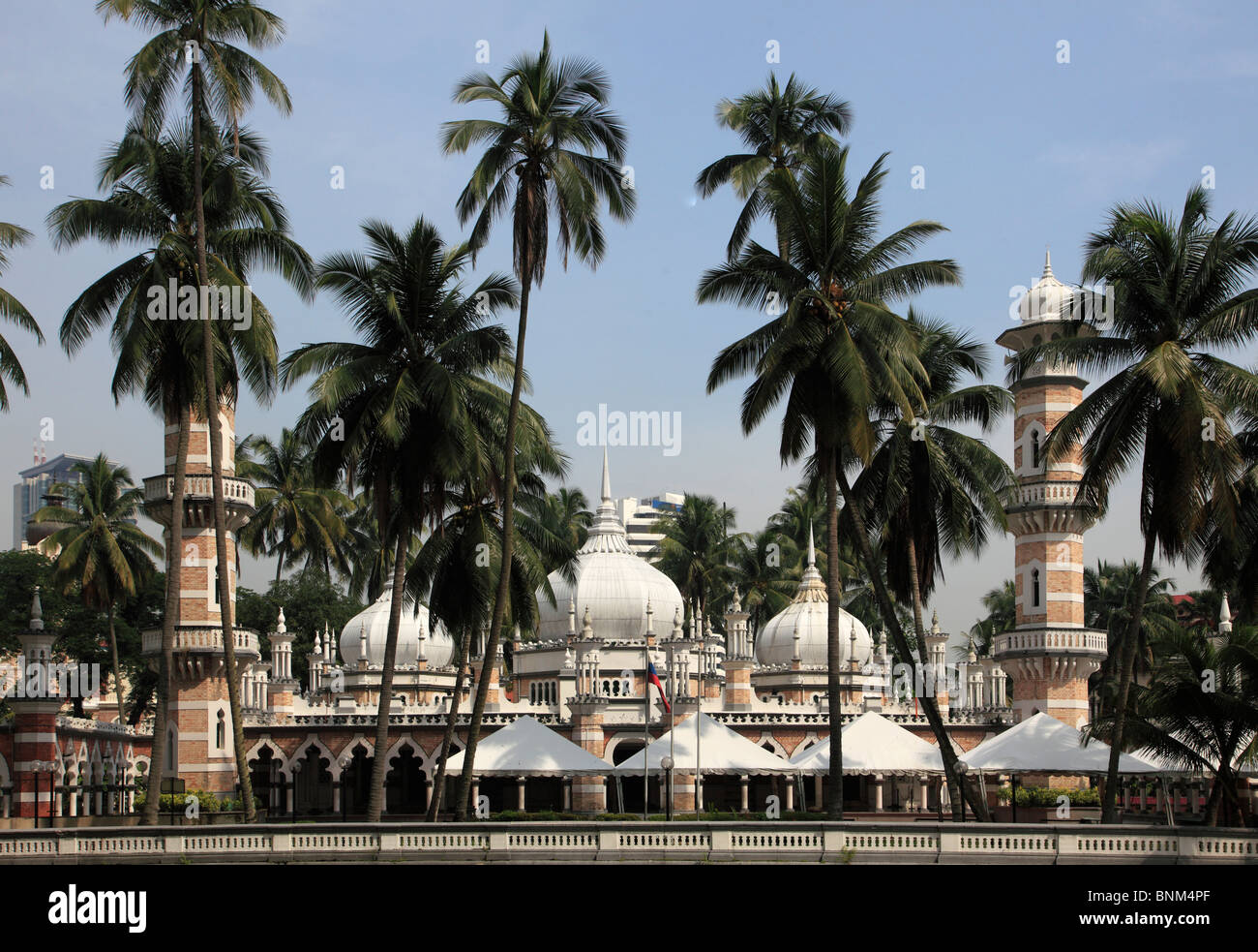 Malaysia, Kuala Lumpur, Masjid Jamek Moschee Stockfoto