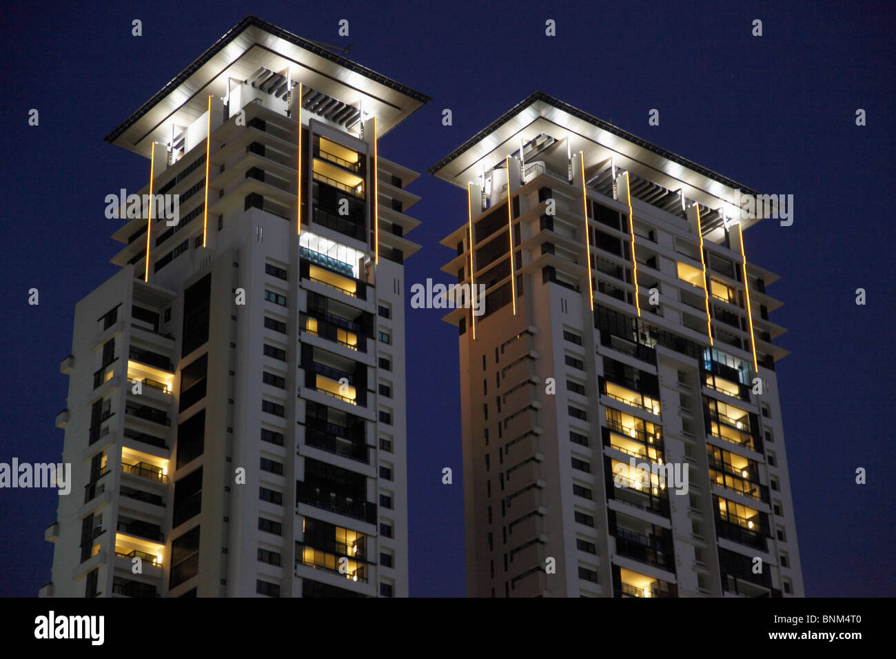 Malaysia, Kuala Lumpur, moderne Architektur, Hochhaus, Stockfoto