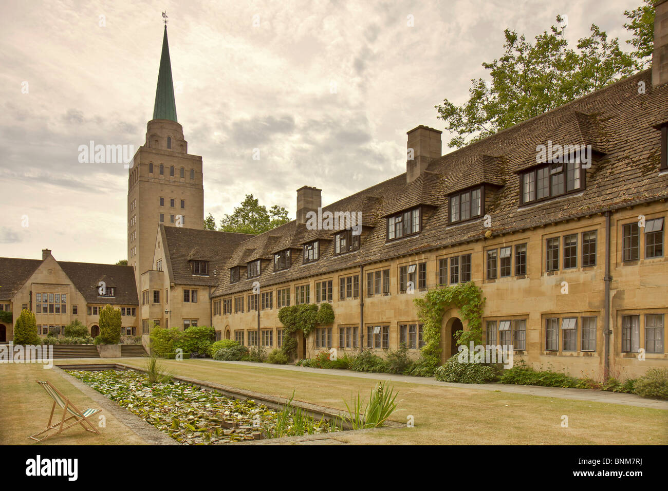 UK-Oxford Nuffield College Stockfotografie - Alamy