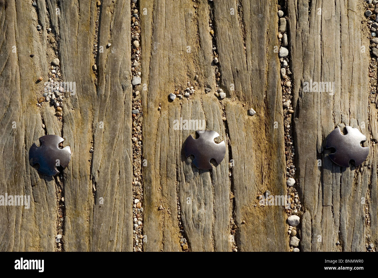 Eisenbahn Train Track Detail Stockfoto