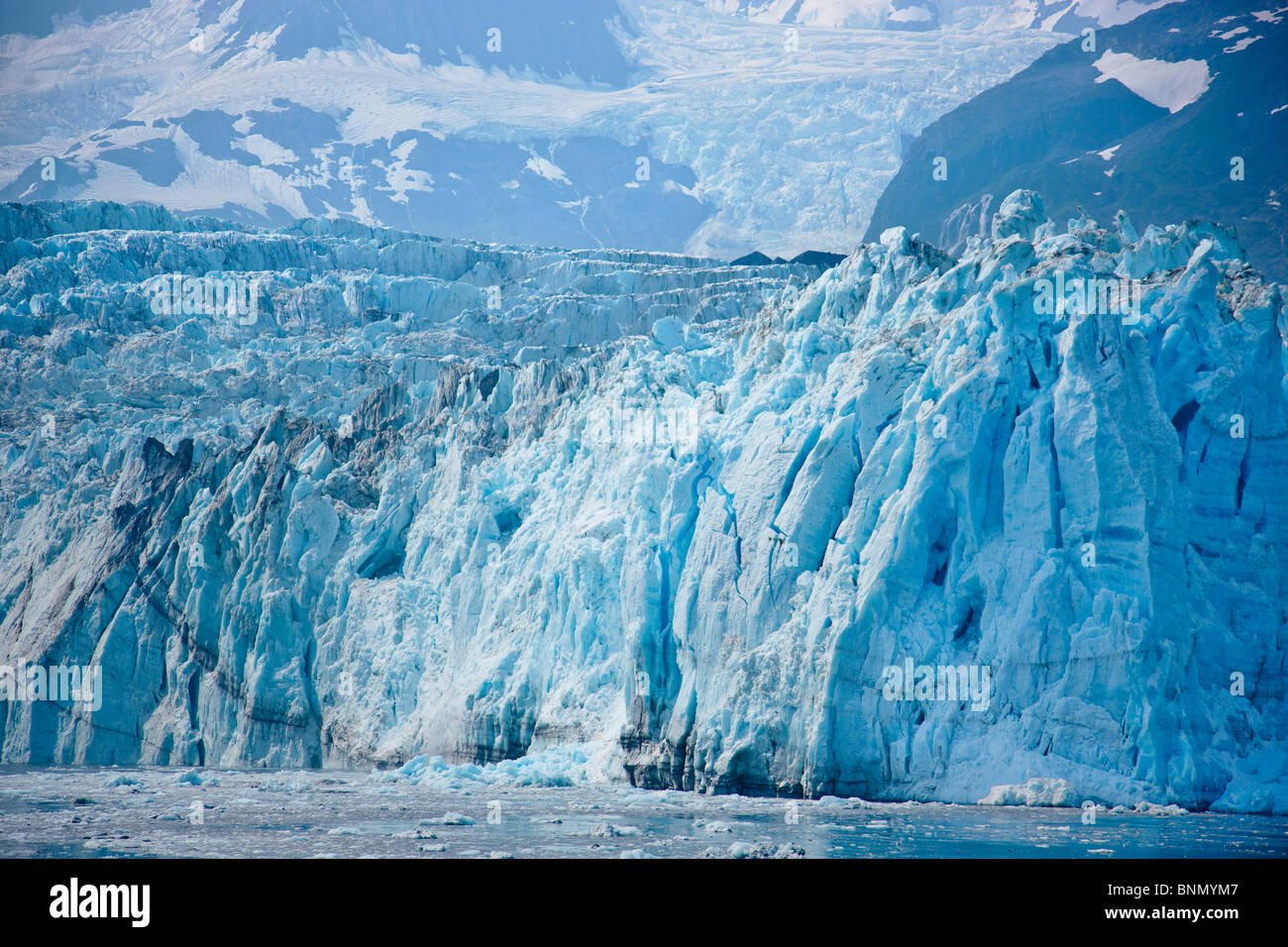 Landschaftlich von Harriman Gletscher, Prince William Sound, Alaska, USA. Stockfoto