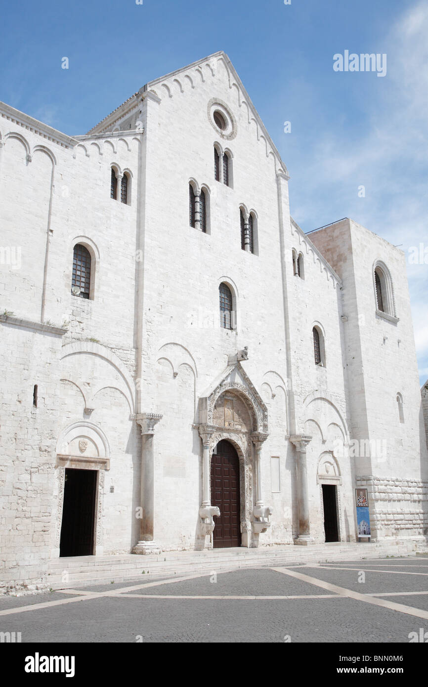 St.-Nikolaus-Kirche, San Nicola, Bari, Apulien, Italien Stockfoto