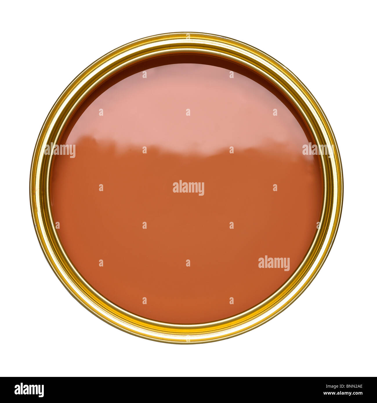 TAN LEICHTE BRAUNE FARBE DOSE ÖFFNEN Stockfotografie - Alamy