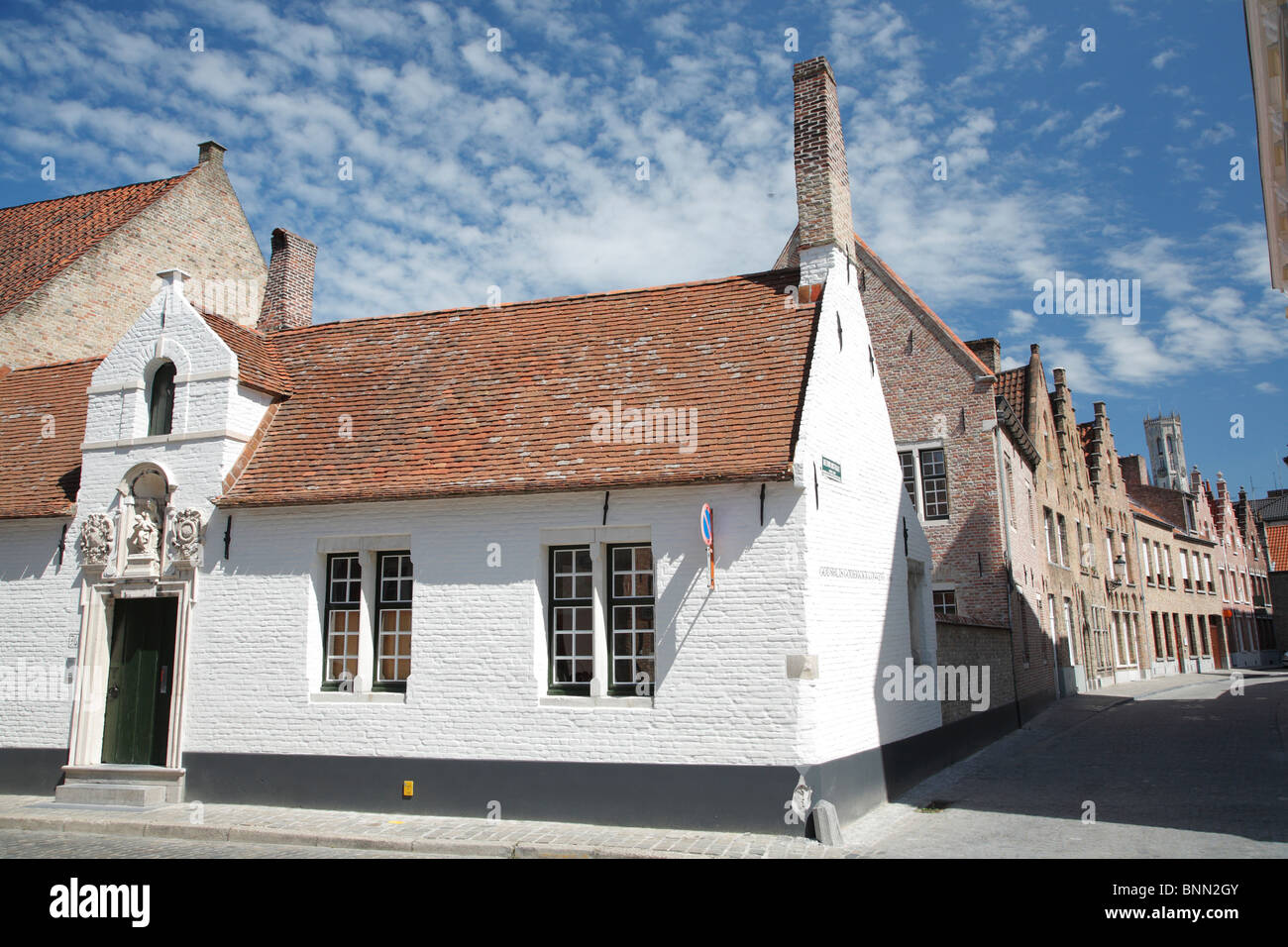 Straßen von Brügge, Brügge, Belgien Stockfoto