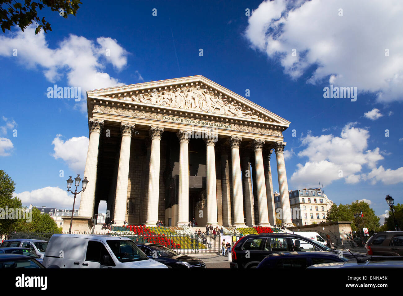Eglise SteMarieMadeleine in Paris, Frankreich Stockfotografie Alamy