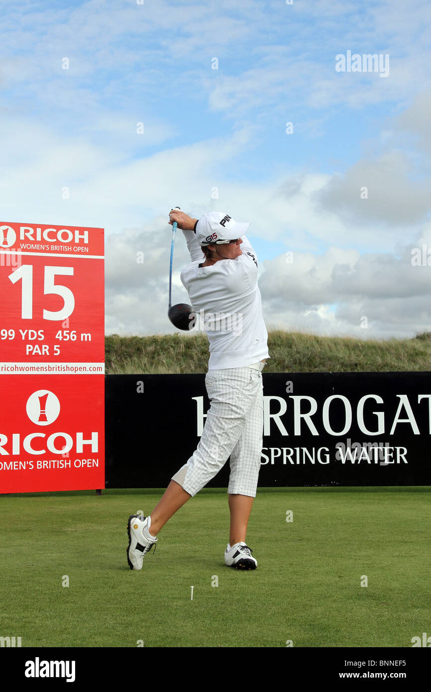 35. Ricoh Women es British Open in Royal Birkdale Golf Club, Southport, Merseyside, Großbritannien Stockfoto