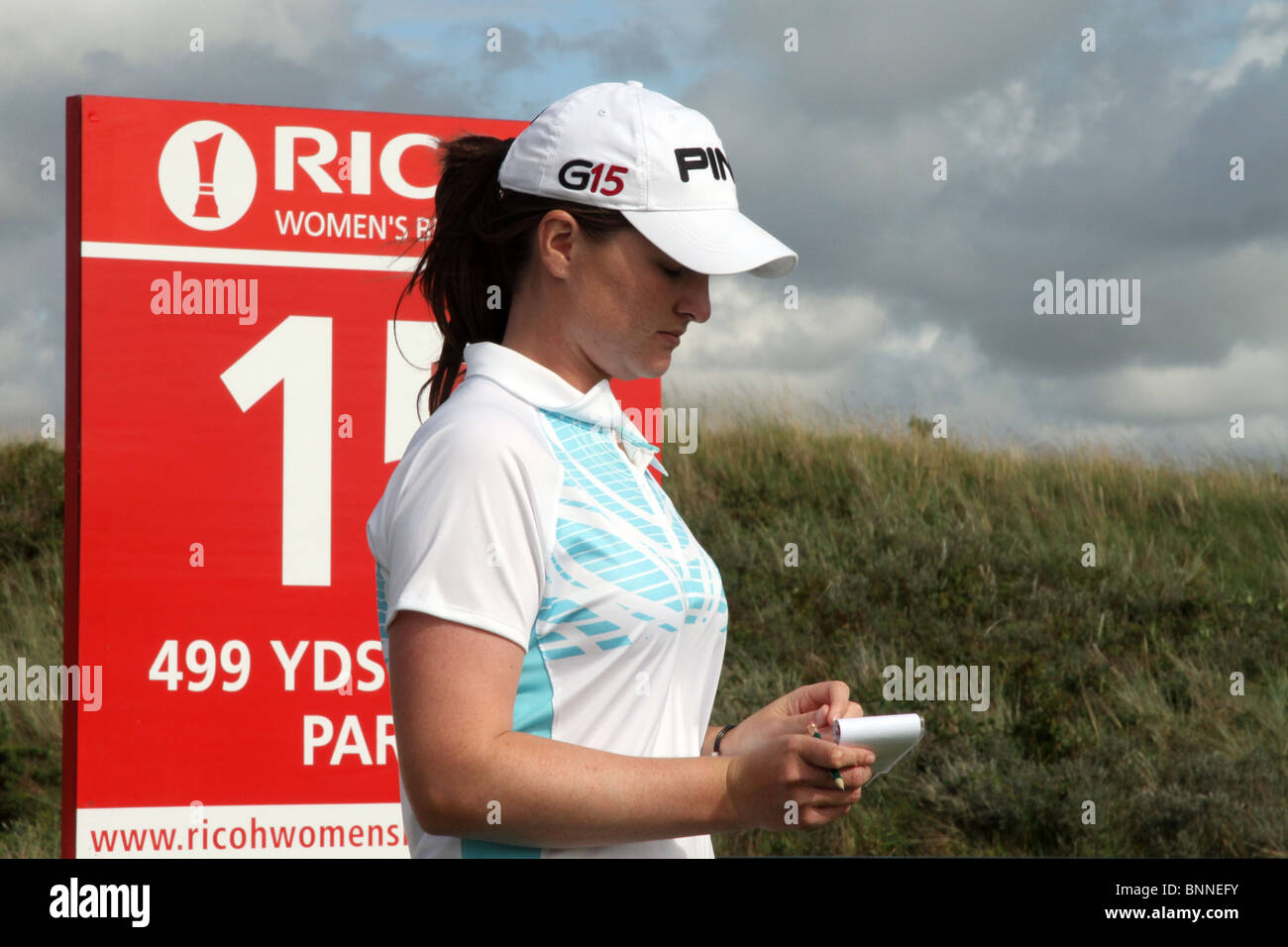 35. Ricoh Women es British Open in Royal Birkdale Golf Club, Southport, Merseyside, Großbritannien Stockfoto