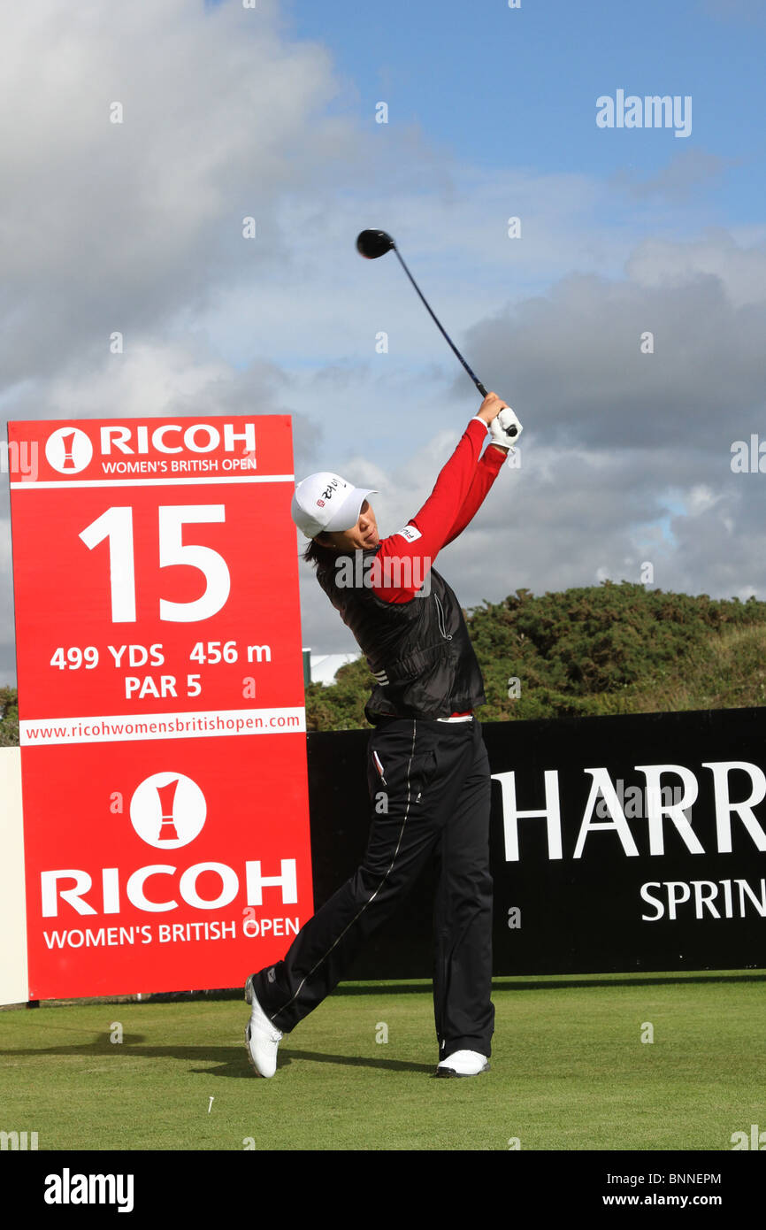 35. Ricoh Women es British Open in Royal Birkdale Golf Club, Southport, Merseyside, Großbritannien Stockfoto