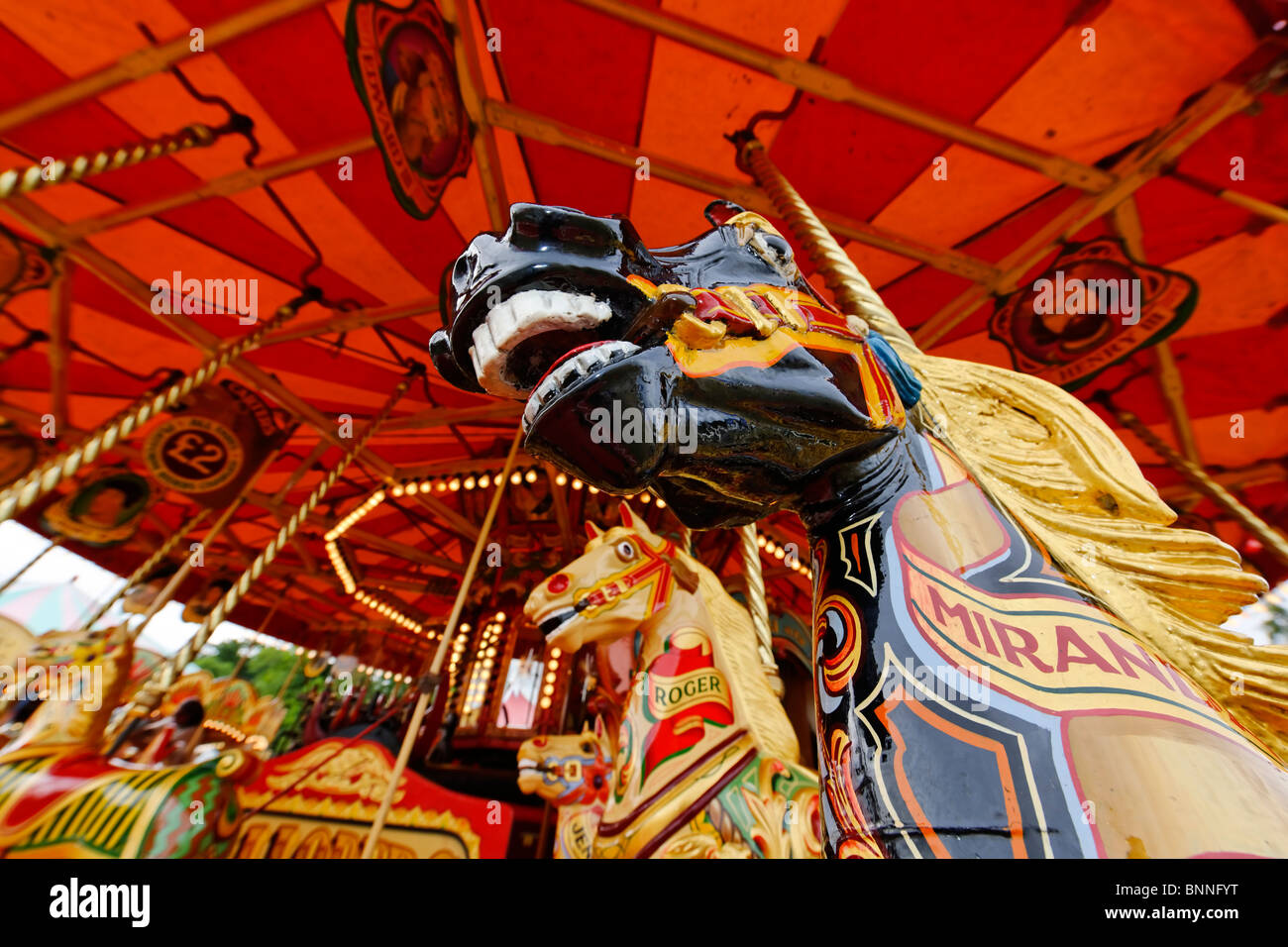 Karussell Stockfoto