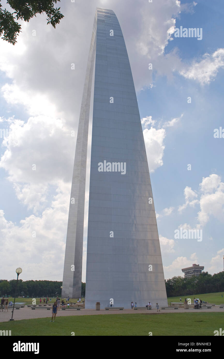 St. Louis Gateway Arch Stockfoto