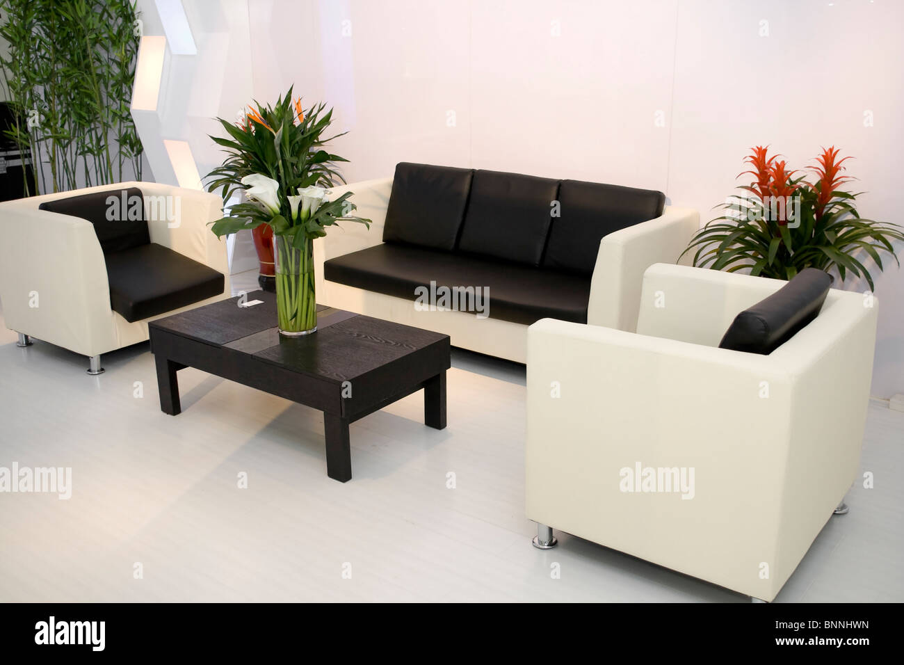 Luxus modernen Wohnzimmer mit schönen sofa Stockfoto