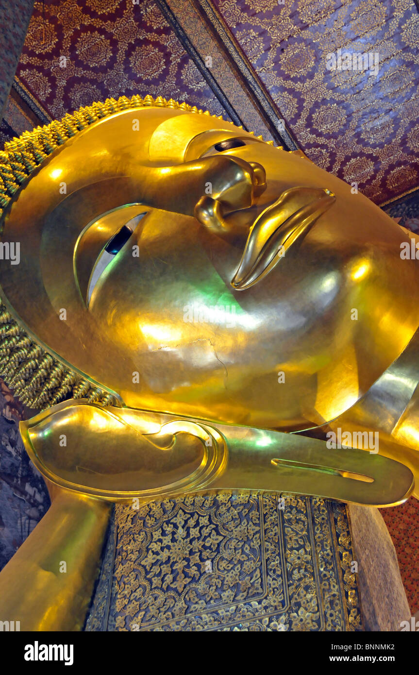 Asia Bangkok Bau Architekturgebäude Buddha Buddha Buddha Figur Skulptur Statue des Buddha Buddhismus buddhistische Stockfoto