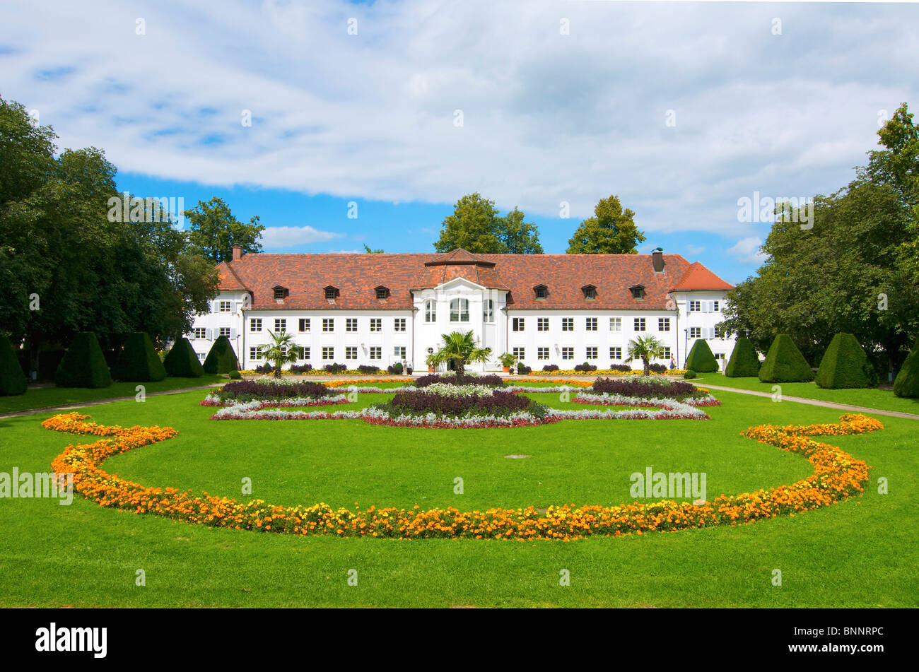 Allgaeu Allgäu Bayern Hof Garten Orangerie Kempten Allgäu Bayern Park