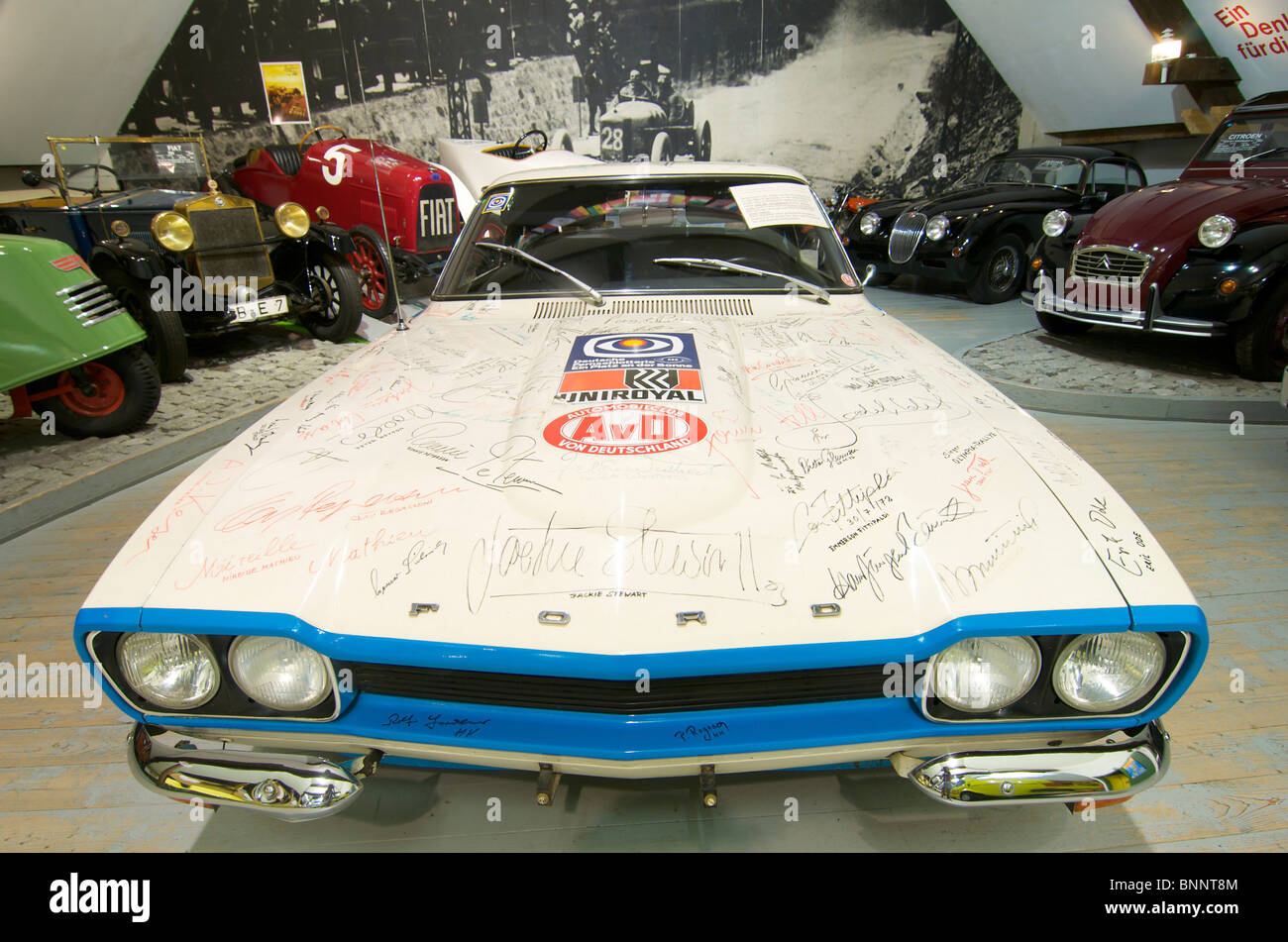 Allgaeu Allgäu Bayern Automobilmuseum Wolfegg obere Schwaben Allgäu Baden-Württemberg Museum Autos Automobile Stockfoto