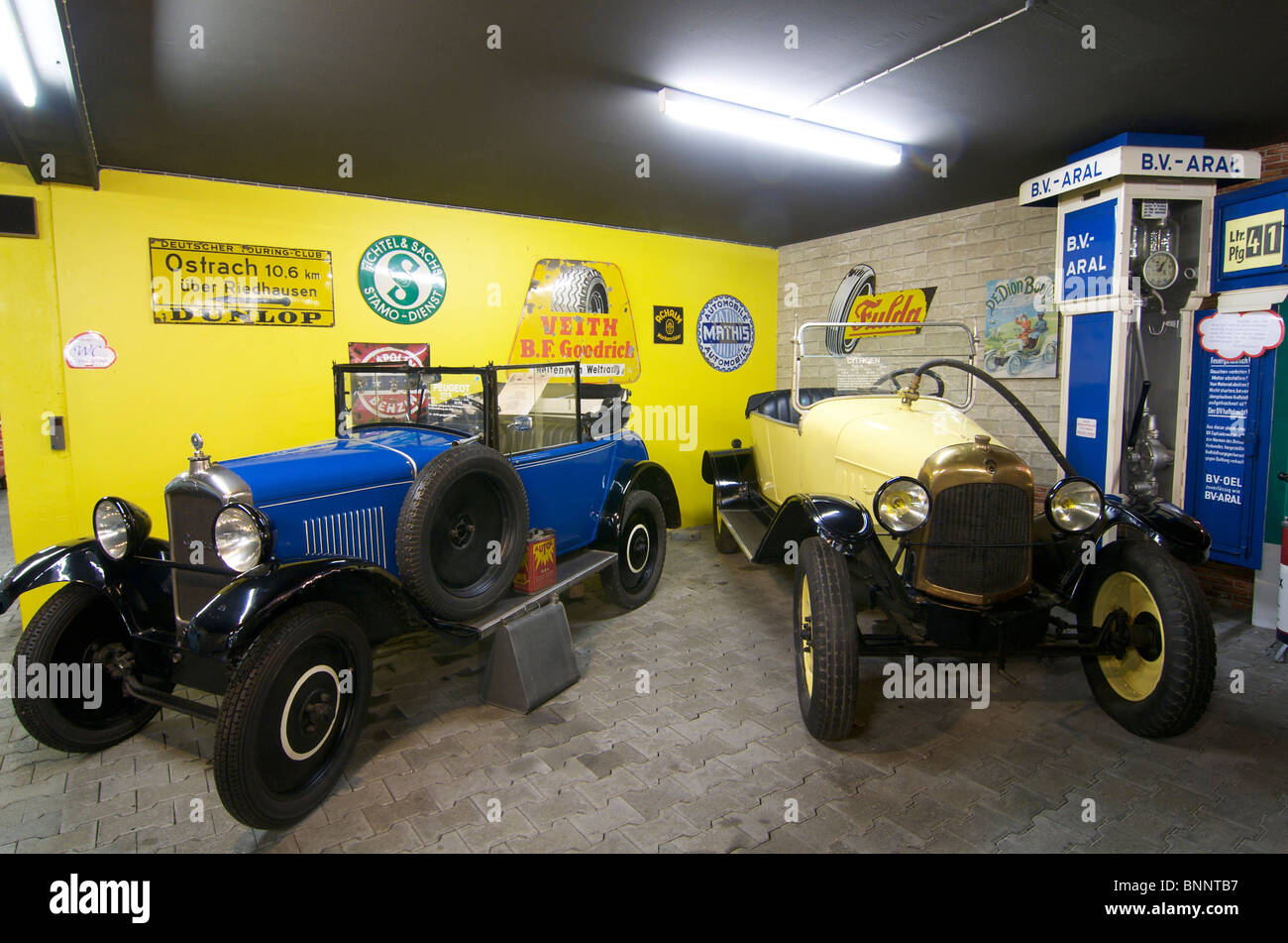 Allgaeu Allgäu Bayern Deutschland Automobil Museum Museum Wolfegg obere Schwaben Allgäu Baden-Württemberg Oldtimer Stockfoto