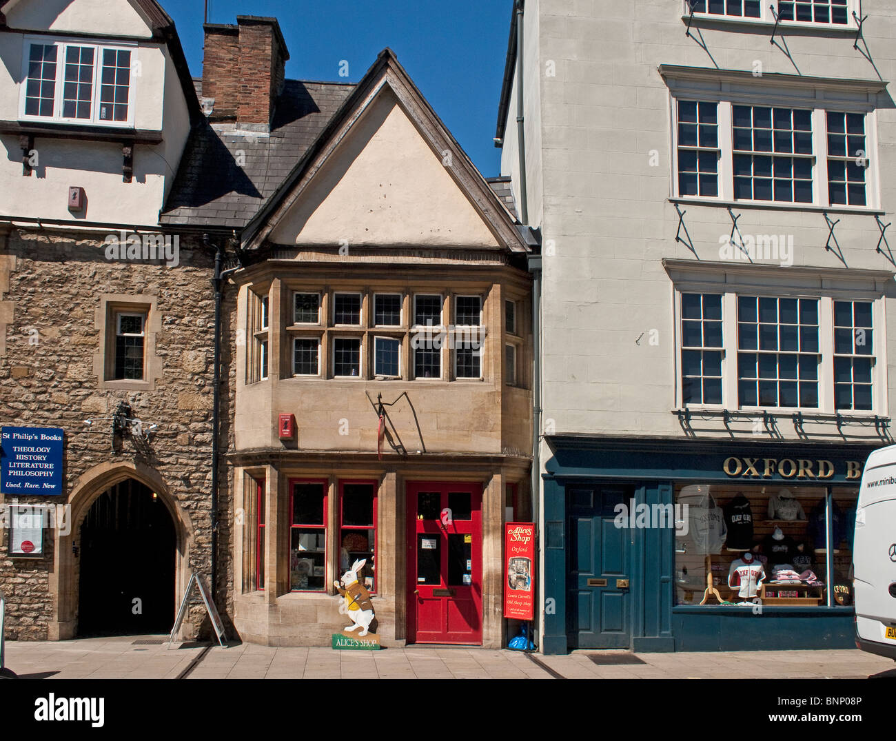 Alices Shop in St. Aldates Oxford UK Stockfoto