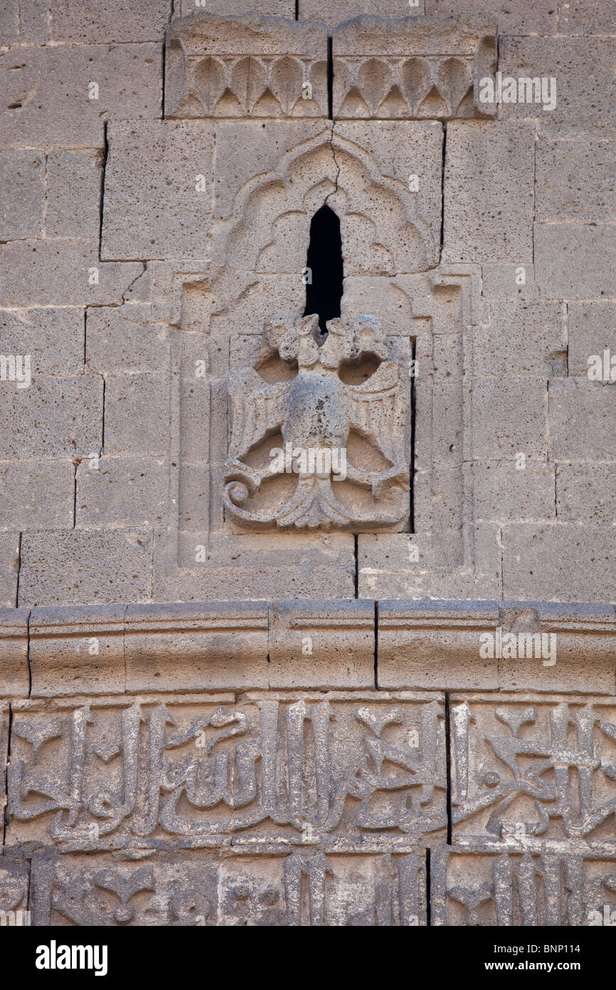 Ulu Beden Turm auf der alten Stadtmauer in Diyarbakir, Türkei Stockfoto