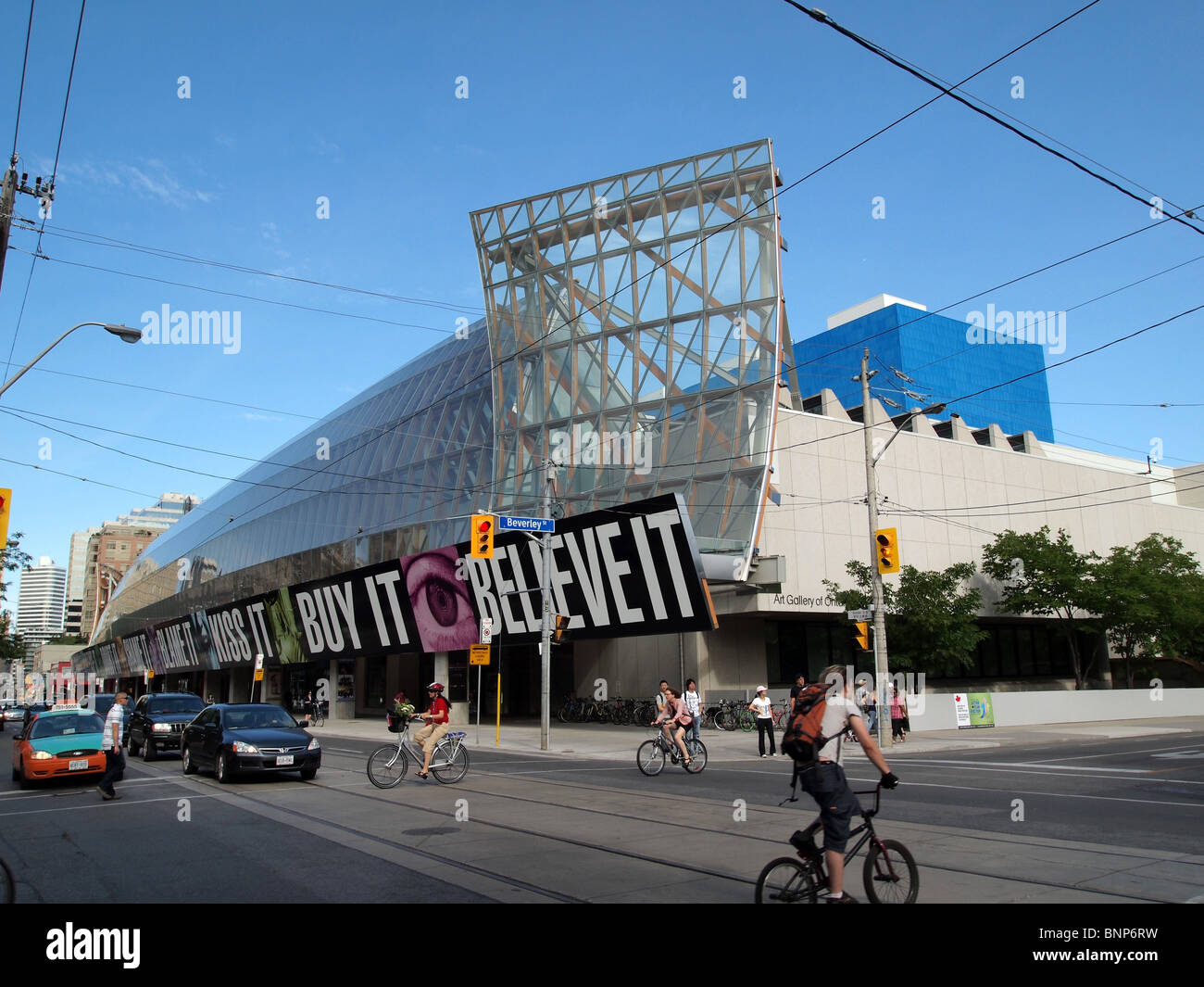 Art Gallery of Ontario (Frank Gehry Zugabe) Stockfoto