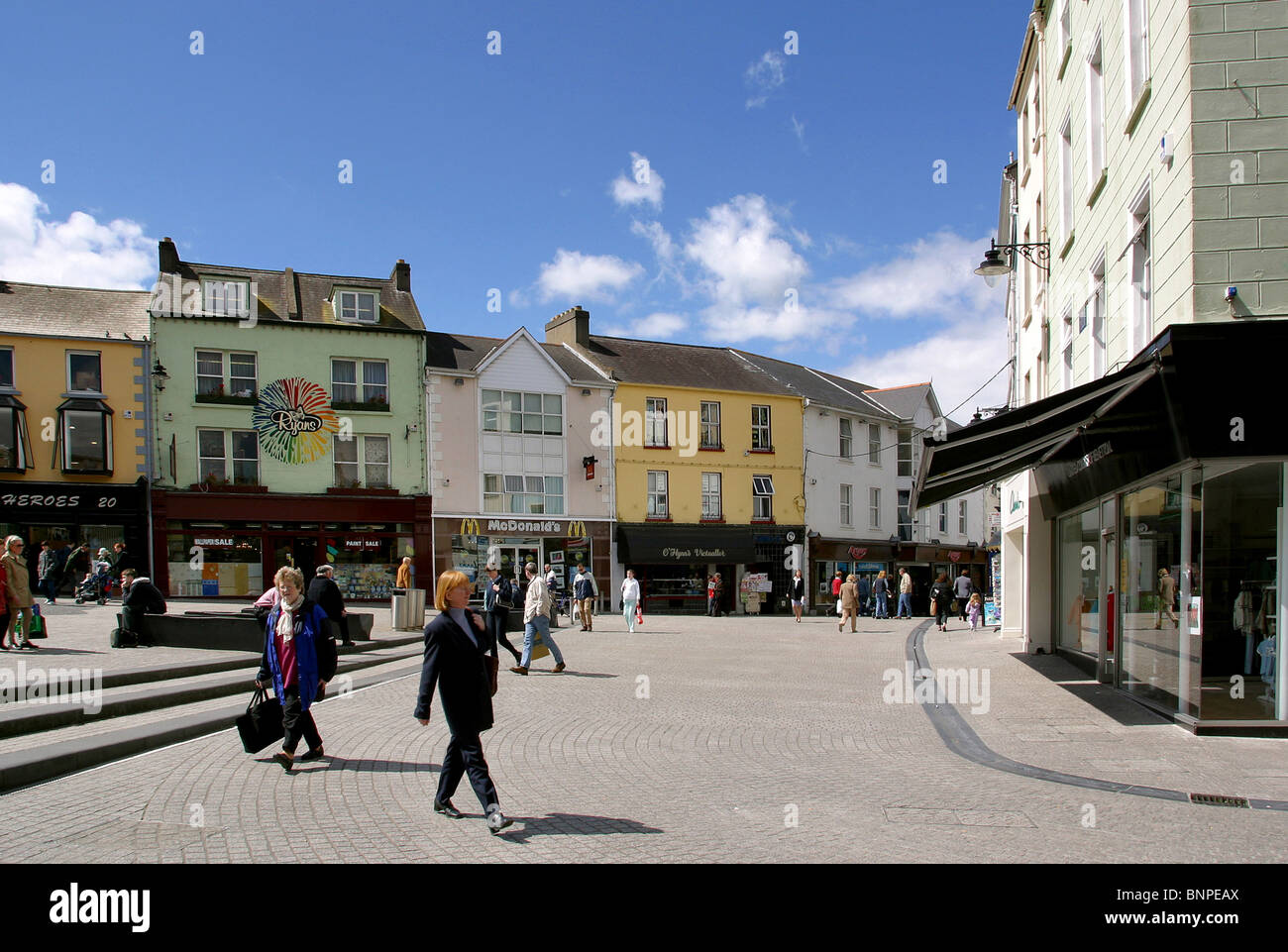 Waterford, Irland John Roberts Square Stockfoto