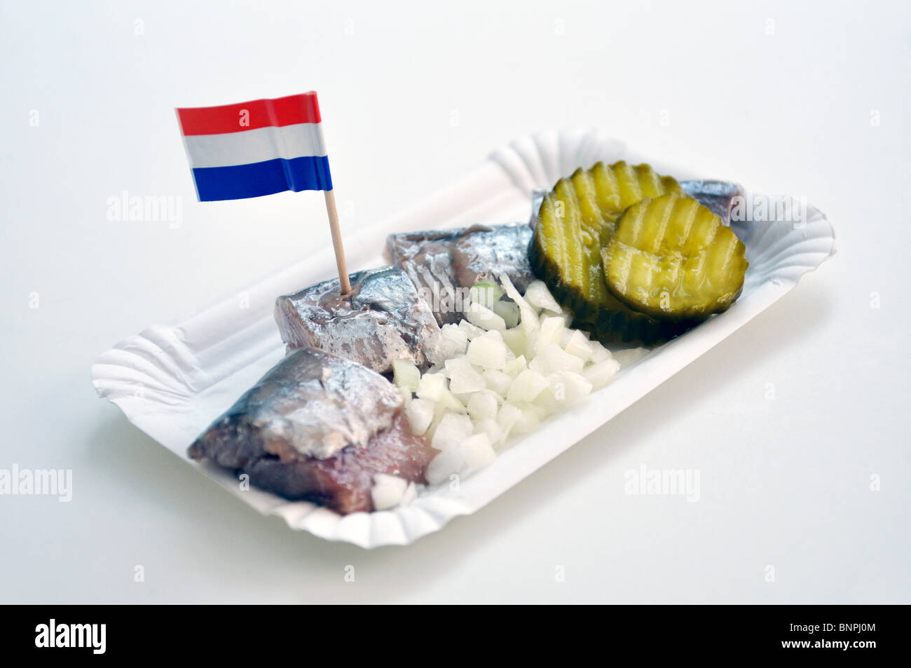 Traditionelle niederländische Hering, Amsterdam, Holland