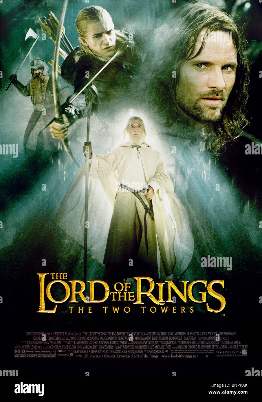 Der Herr Der Ringe Die Zwei Türme Kostenlos Anschauen JOHN Rhys Davies, Orlando Bloom, Sir IAN MCKELLEN, Viggo Mortensen