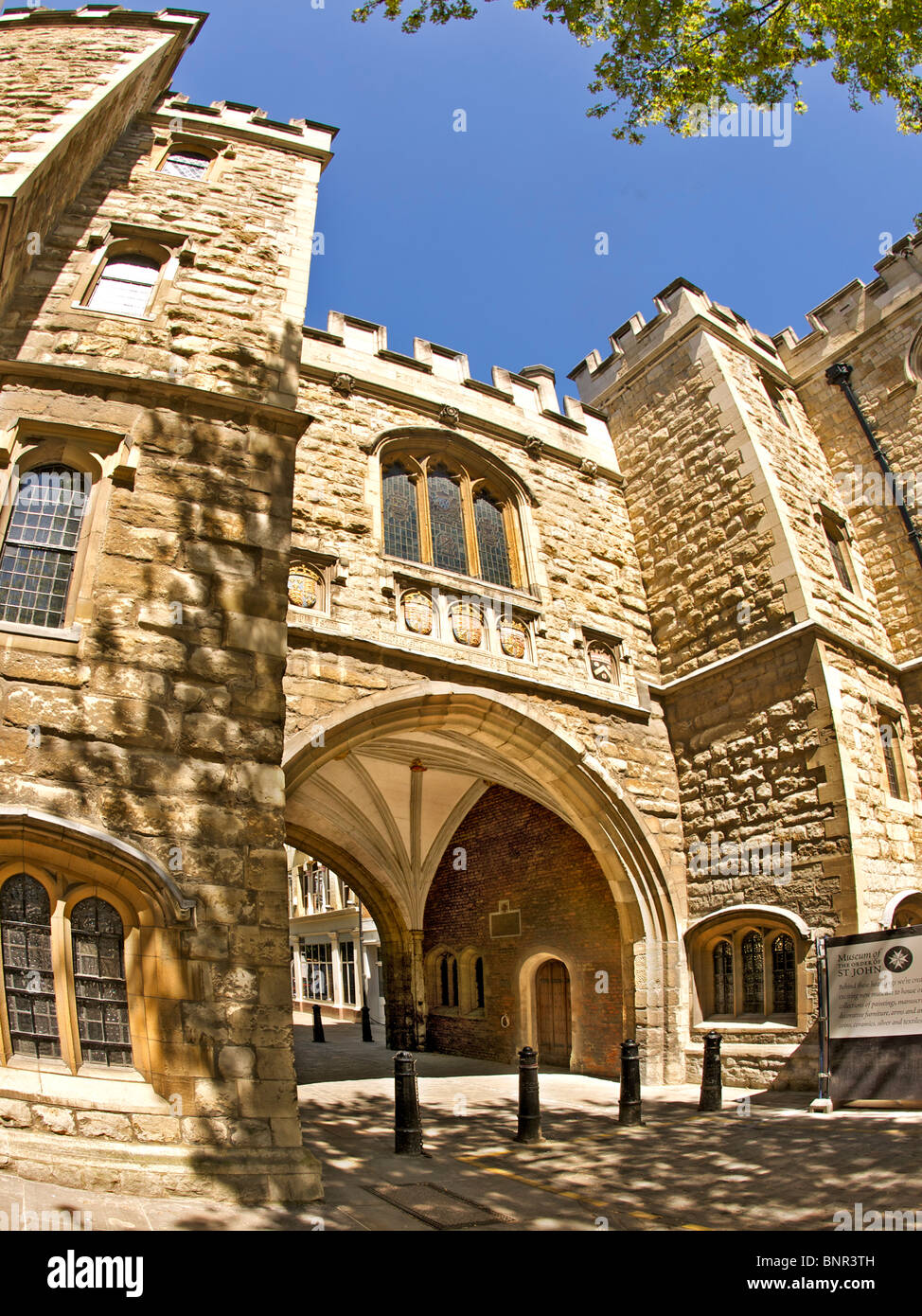 St. Johann Tor in London. Stockfoto