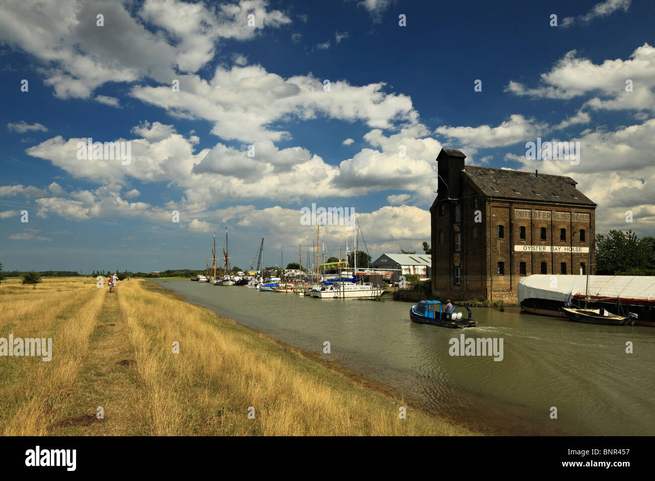 Faversham Creek. Stockfoto