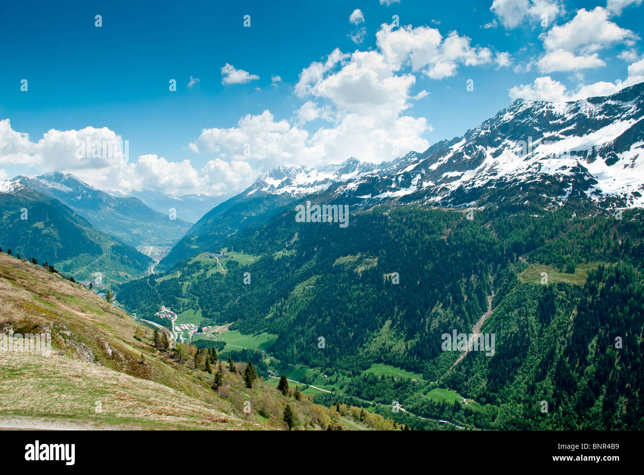Die Brenner-Pass in der Schweiz Stockfoto