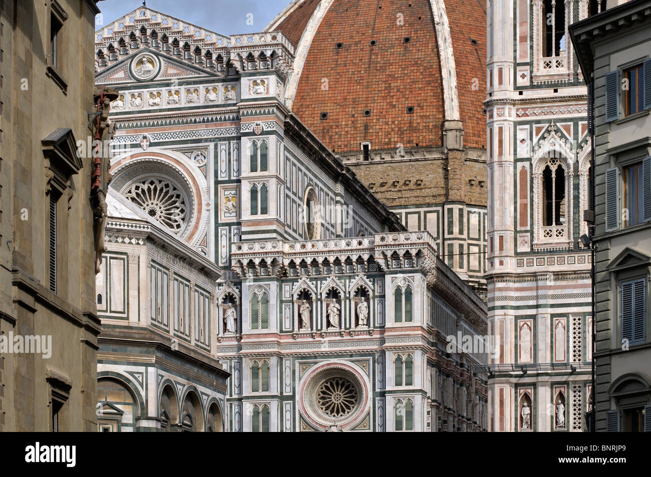 Il Duomo di Firenze Cattedrale di Santa Maria del Fiore, Florenz, Toscana, Italia, Italien Stockfoto