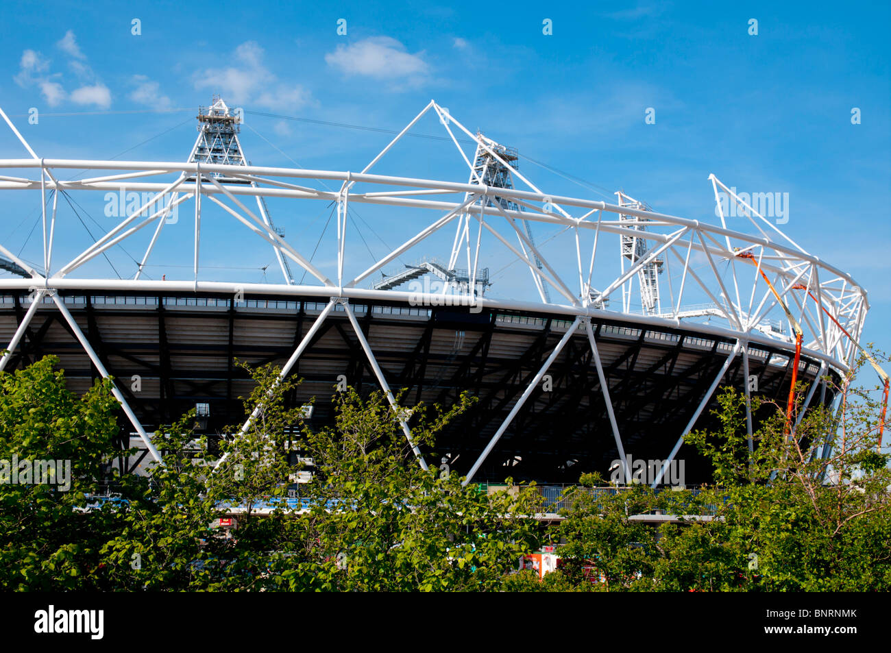 Europa, Großbritannien, England, London, Stratford Stadion, April 2010 Stockfoto