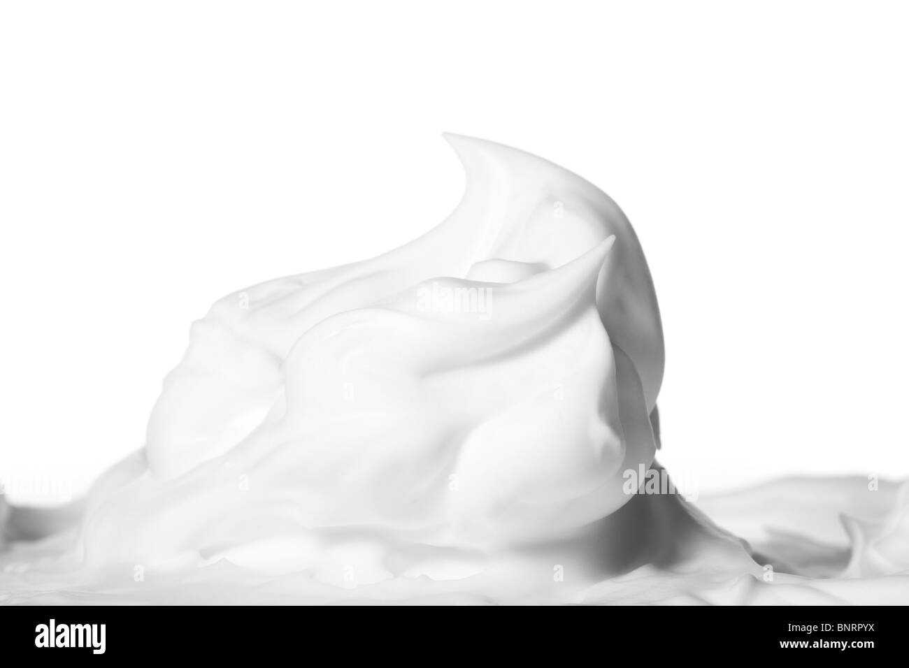 Luft-Creme Stockfoto